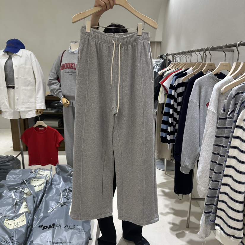 A WANT東大門代購女裝新款推薦26春夏時尚人氣真品休閑褲A WANT休閑褲圖色2