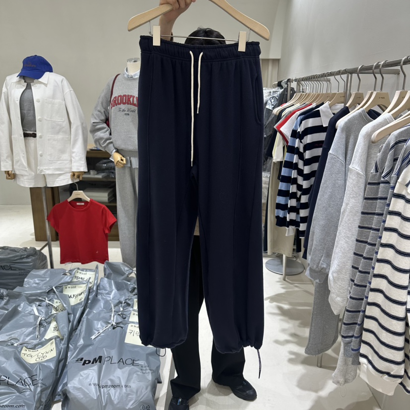 A WANT東大門代購女裝新款推薦26春夏時尚人氣真品休閑褲A WANT休閑褲圖色3