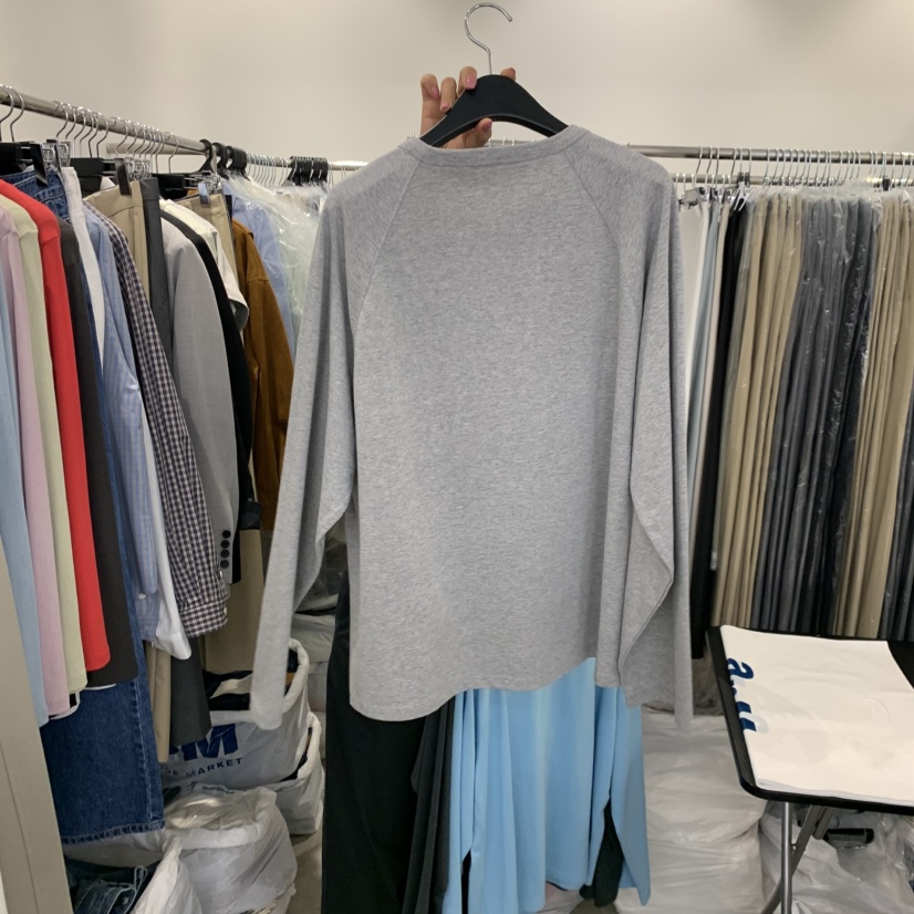 THE SECOND GROW韓國代購女裝新品人氣推薦休閑長袖T恤THE SECOND GROW長袖T恤