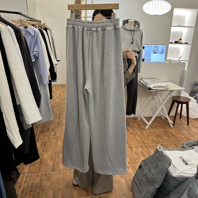 LOGON韓國代購女裝新款時尚推薦熱賣真品職業人氣休閑休閑褲LOGON休閑褲