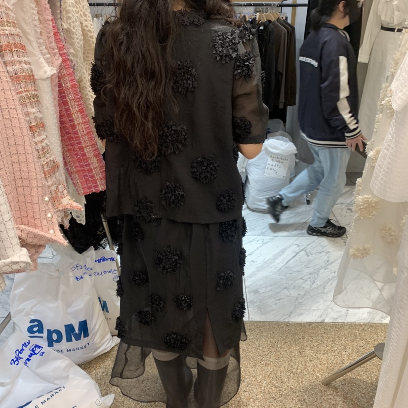 A東大門直郵女士新品人氣熱賣26春夏真品職業半身裙中短裙A STORE半身裙/中短裙