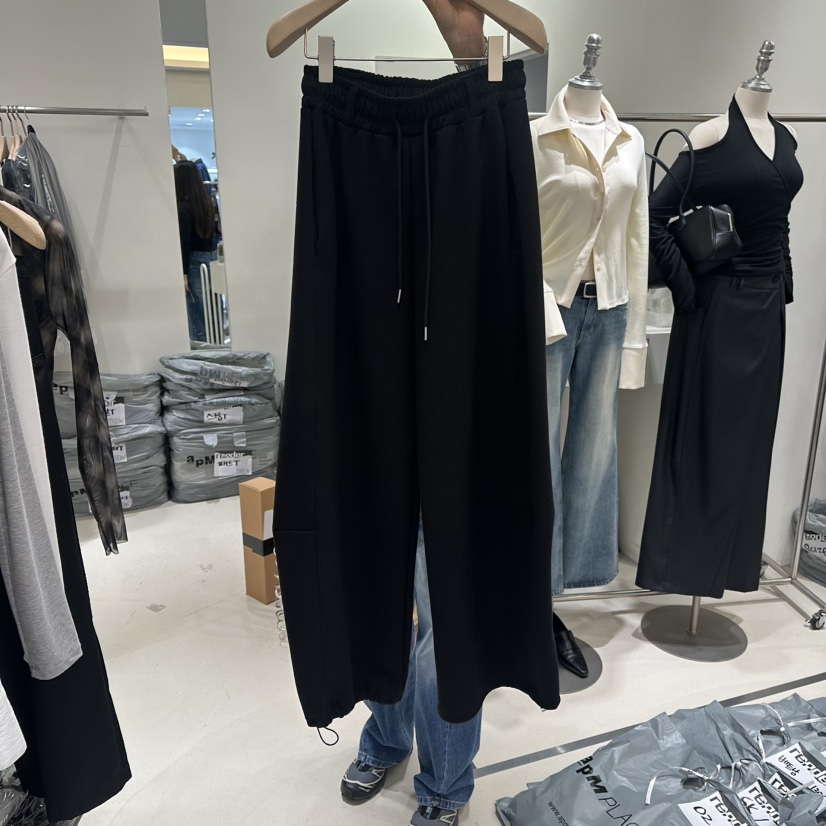 RENDER東大門直郵女裝新款推薦職業26春夏人氣熱賣休閑褲RENDER休閑褲圖色2黑色