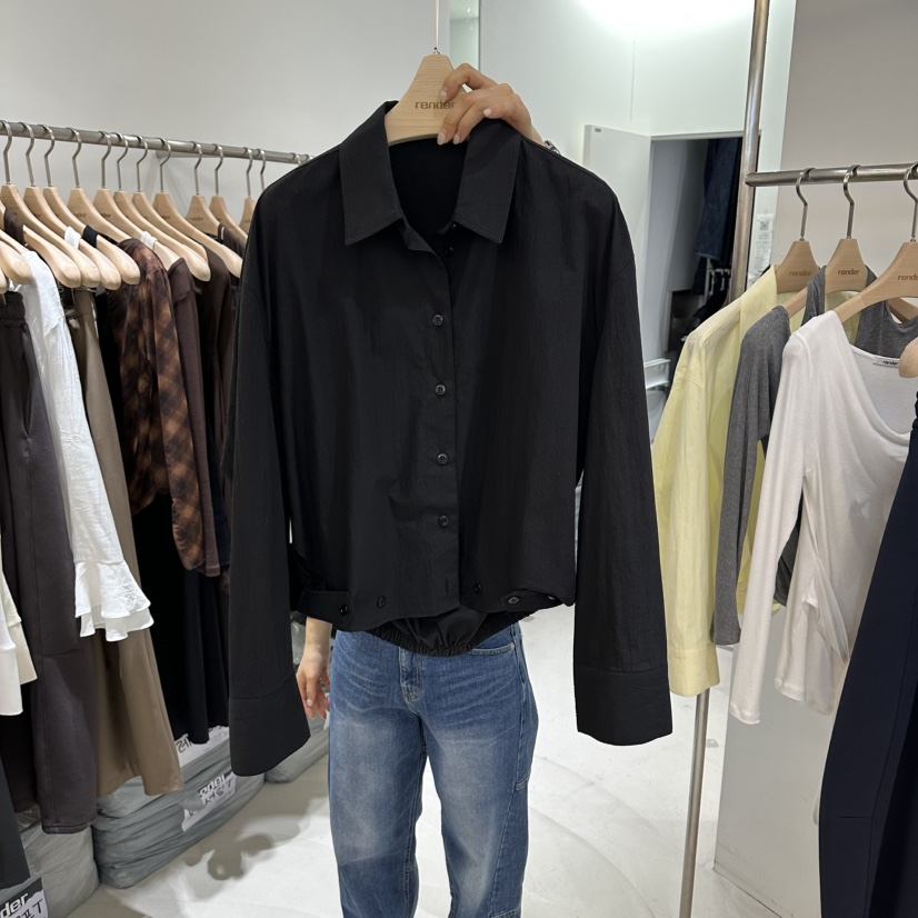 RENDER韓國直郵女士新品真品休閑26春夏推薦時尚襯衫蕾絲衫RENDER襯衫/蕾絲衫圖色2