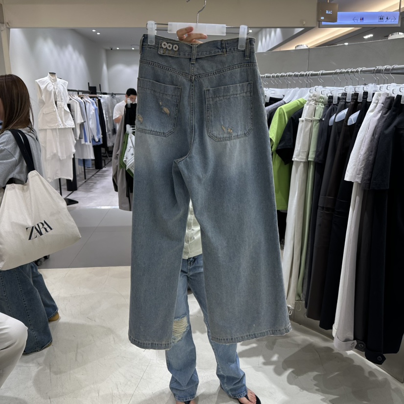 BENE韓國直郵女士新品職業時尚真品推薦熱賣26春夏牛仔褲BENE牛仔褲