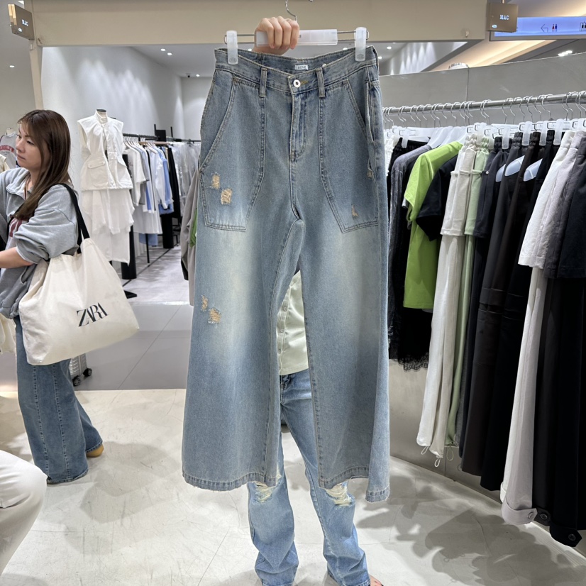 BENE韓國直郵女士新品職業時尚真品推薦熱賣26春夏牛仔褲BENE牛仔褲圖色1