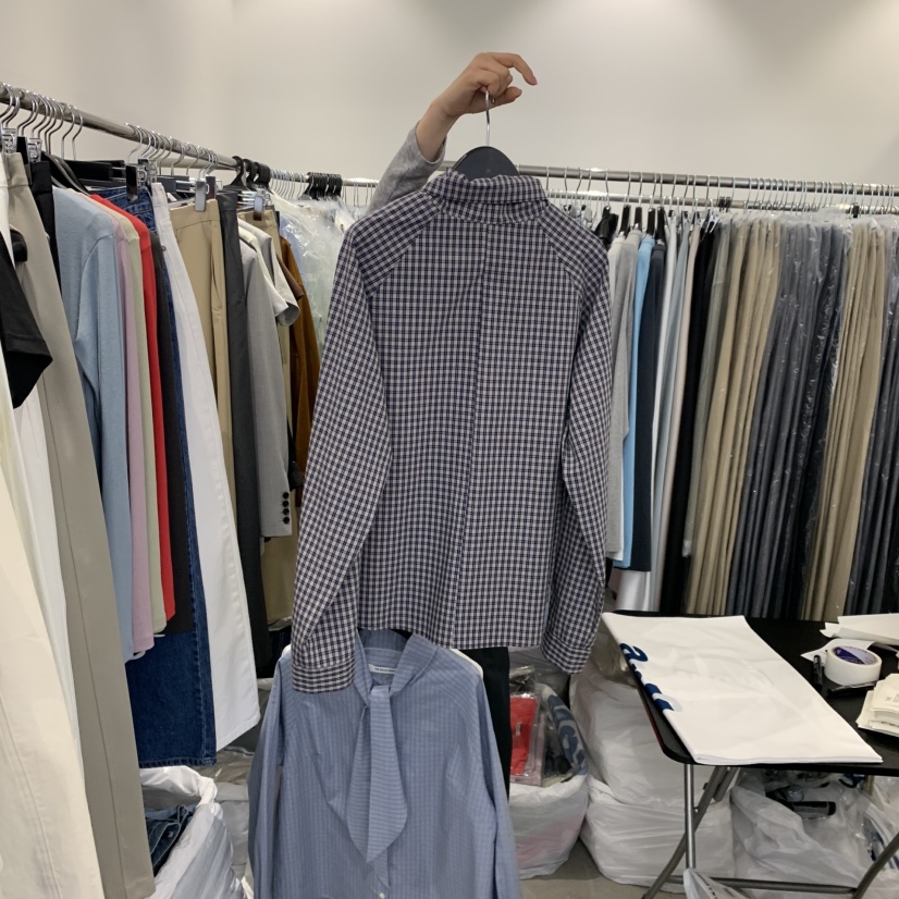 THE SECOND GROW東大門直郵女士新款人氣職業襯衫蕾絲衫THE SECOND GROW襯衫/蕾絲衫