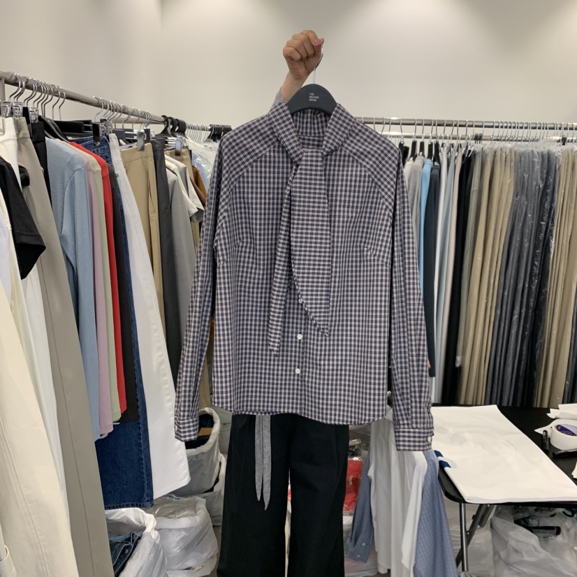 THE SECOND GROW東大門直郵女士新款人氣職業襯衫蕾絲衫THE SECOND GROW襯衫/蕾絲衫圖色3