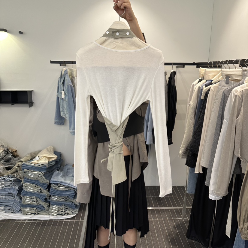 FIND-P韓國直郵女士新品職業人氣26春夏休閑真品吊帶背心FIND-P吊帶/背心