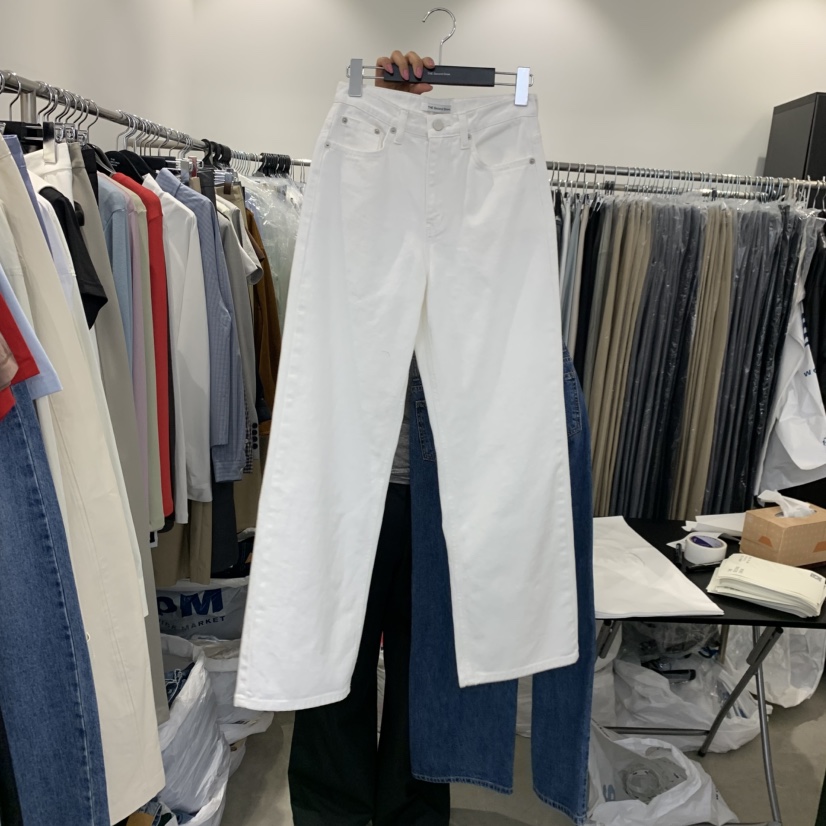 THE SECOND GROW東大門直郵女士新款推薦休閑26春夏牛仔褲THE SECOND GROW牛仔褲圖色2