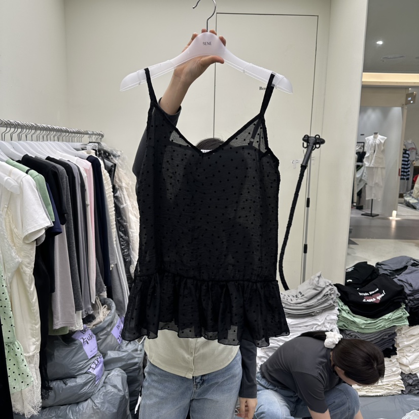 BENE東大門代購女士新品推薦職業時尚人氣真品26春夏吊帶背心BENE吊帶/背心圖色3