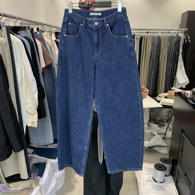 THE SECOND GROW韓國代購女士新品時尚熱賣休閑職業牛仔褲THE SECOND GROW牛仔褲圖色2