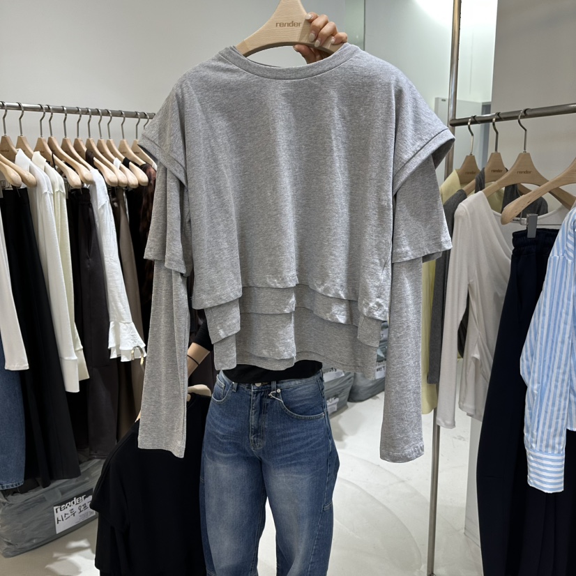 RENDER東大門實拍女裝新品熱賣時尚推薦休閑職業套裝三件套RENDER套裝圖色2