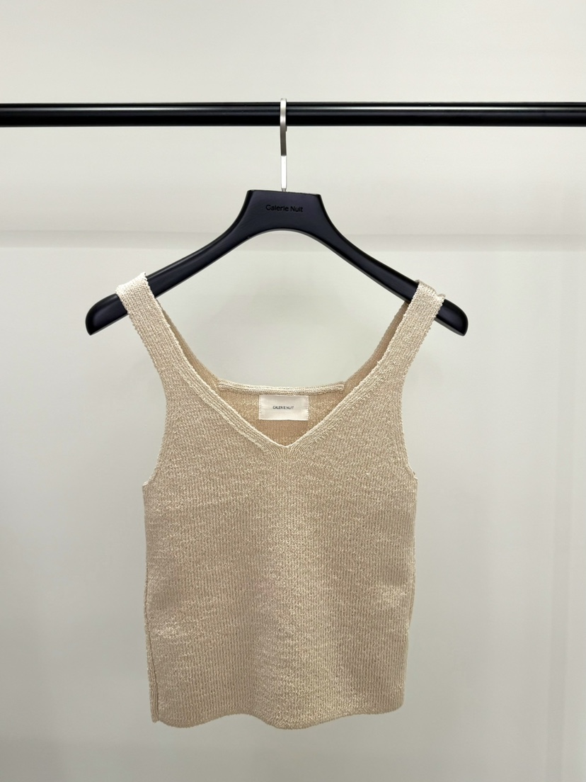 GALERIE NUIT東大門代購女士新品職業熱賣休閑26春夏吊帶背心GALERIE NUIT吊帶/背心圖色1