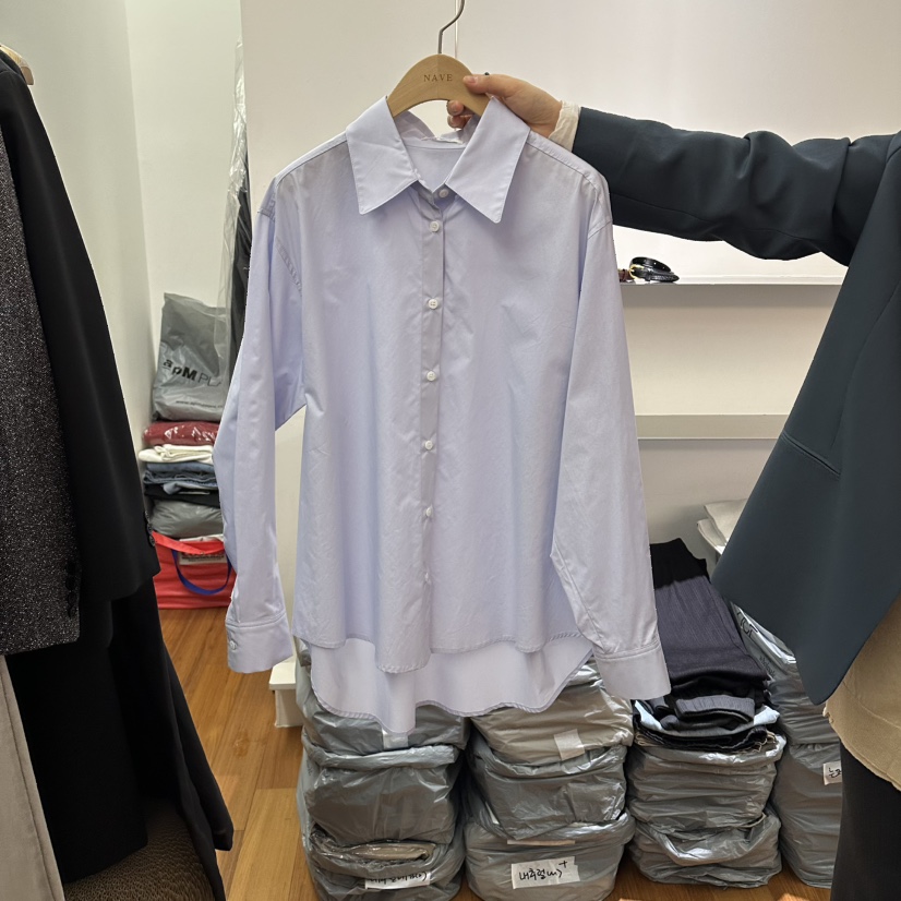 NAVE韓國代購女裝新款26春夏時尚休閑熱賣推薦襯衫蕾絲衫NAVE襯衫/蕾絲衫圖色3