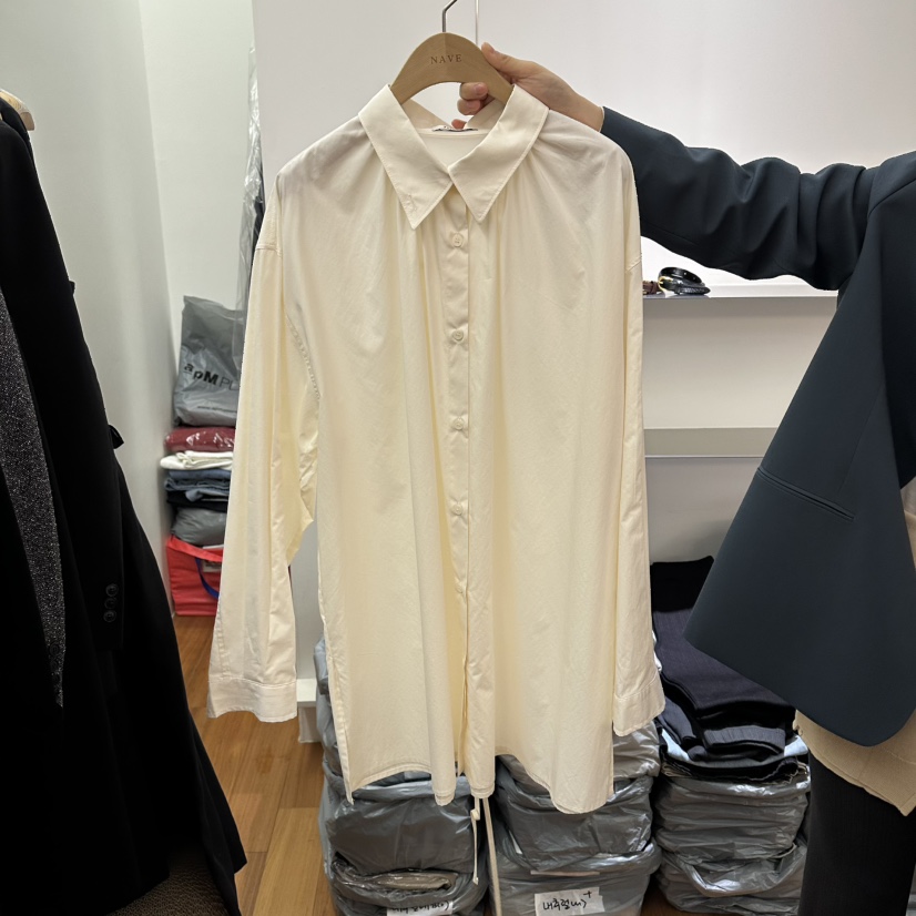 NAVE東大門直郵女裝新品熱賣人氣休閑推薦時尚襯衫蕾絲衫NAVE襯衫/蕾絲衫圖色1