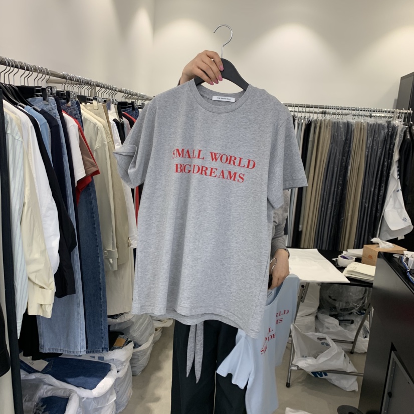 THE SECOND GROW東大門直郵女士新品26春夏時尚人氣T恤THE SECOND GROWT恤圖色3