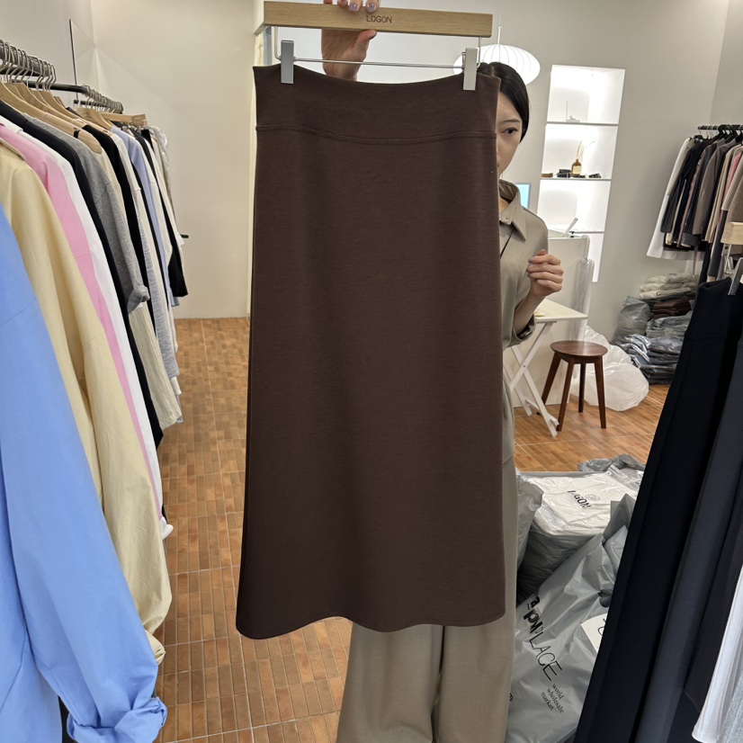 LOGON東大門代購女裝新品時尚休閑人氣推薦職業真品26春夏長裙LOGON長裙圖色2