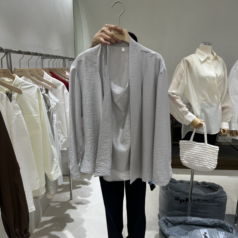 A WANT東大門直郵女裝新品推薦職業熱賣休閑時尚襯衫蕾絲衫A WANT襯衫/蕾絲衫圖色2