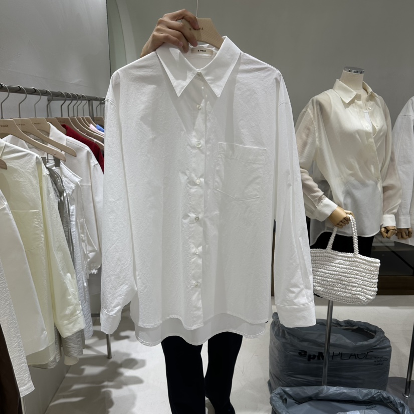 A WANT東大門直郵女裝新品休閑推薦熱賣人氣職業襯衫蕾絲衫A WANT襯衫/蕾絲衫圖色1