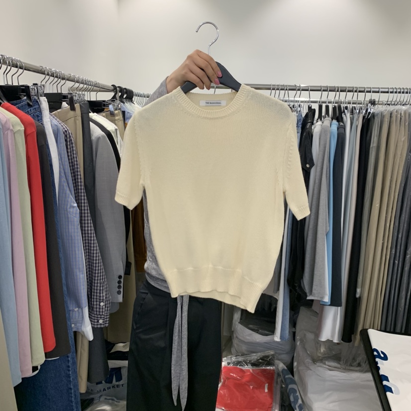 THE SECOND GROW韓國直郵女士新款人氣26春夏針織衫不含披肩THE SECOND GROW針織衫圖色2