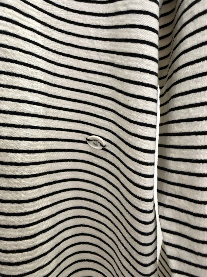 GALERIE NUIT韓國代購女裝新款推薦職業熱賣長袖T恤條紋GALERIE NUIT長袖T恤