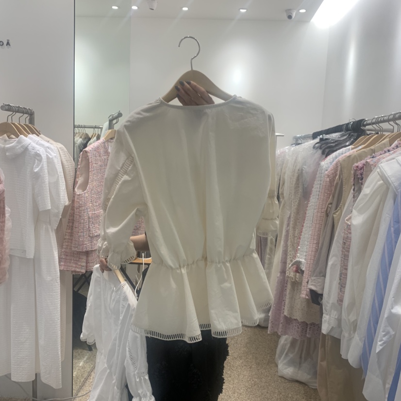 A東大門實拍女士新品熱賣26春夏真品休閑時尚推薦襯衫蕾絲衫A STORE襯衫/蕾絲衫