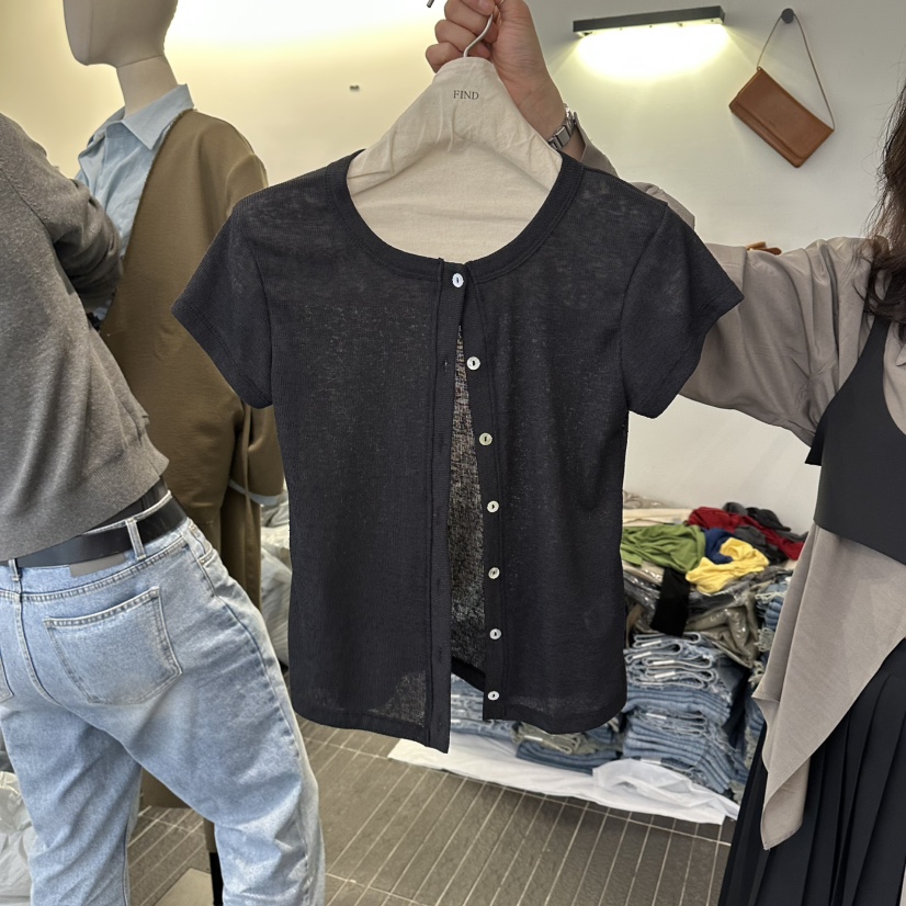 FIND-P東大門實拍女裝新款人氣真品26春夏休閑推薦針織衫FIND-P針織衫圖色4