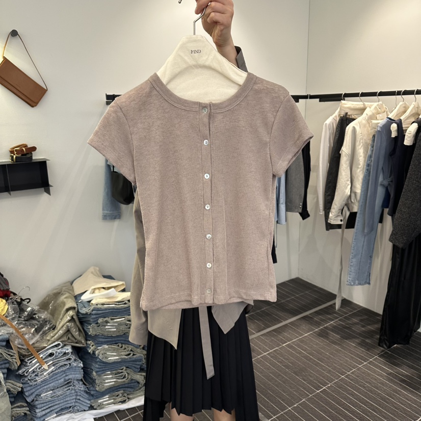 FIND-P東大門實拍女裝新款人氣真品26春夏休閑推薦針織衫FIND-P針織衫圖色5