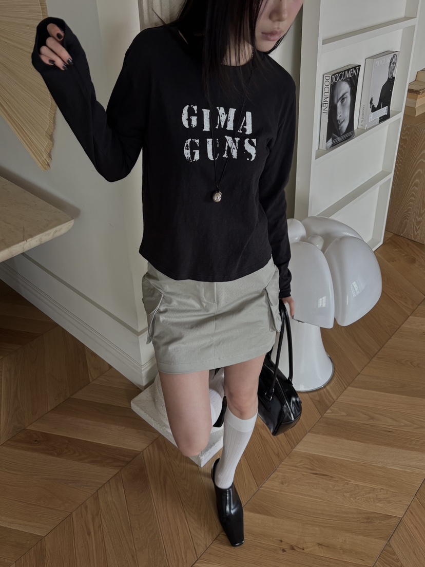 BENE東大門實拍女裝新品推薦真品休閑熱賣26春夏時尚長袖T恤BENE長袖T恤圖色5