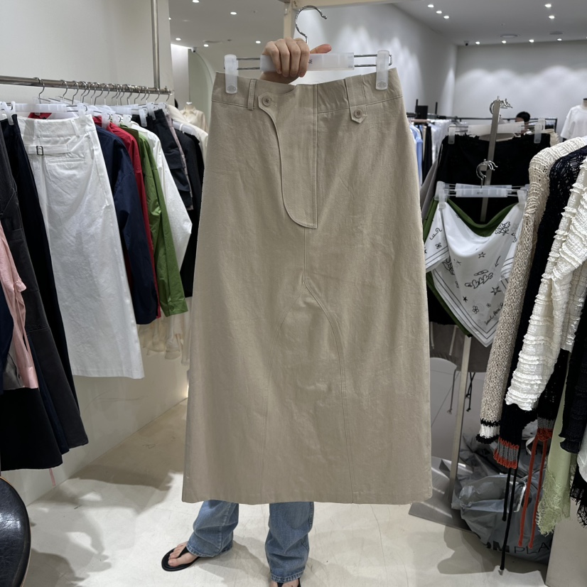 BENE韓國直郵女裝新款推薦休閑職業熱賣時尚人氣長裙純棉BENE長裙圖色2