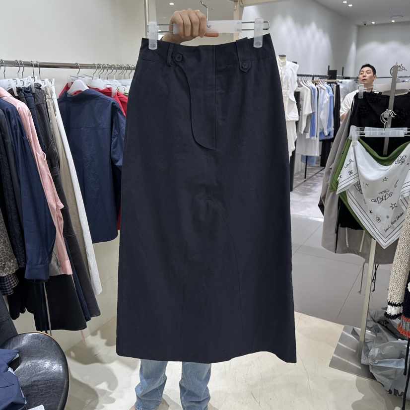 BENE韓國直郵女裝新款推薦休閑職業熱賣時尚人氣長裙純棉BENE長裙圖色3