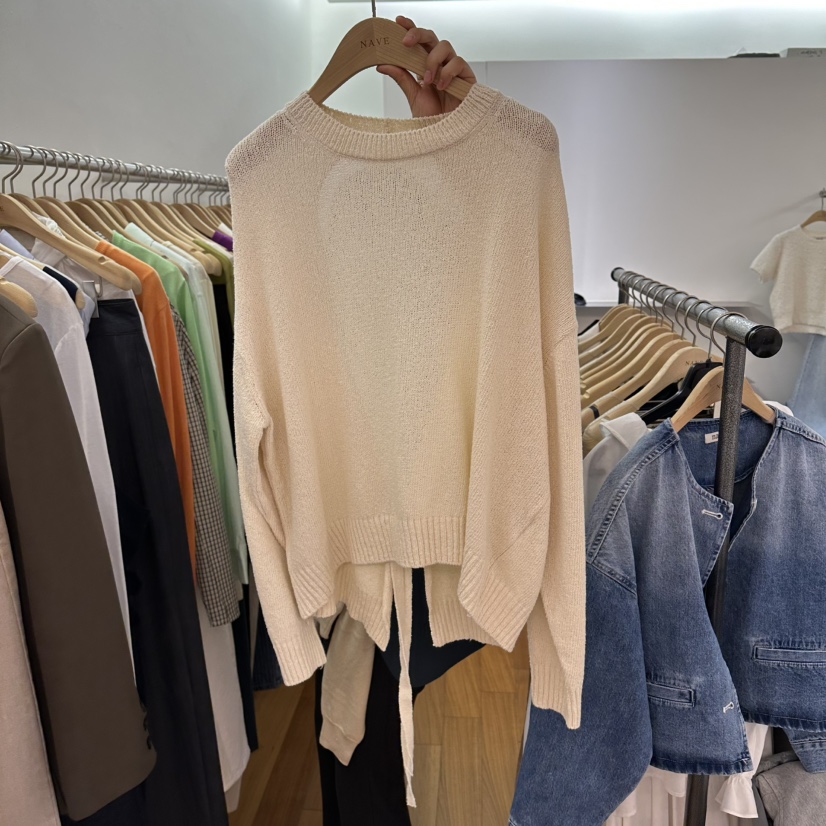 NAVE韓國直郵女士新品推薦人氣時尚熱賣職業真品26春夏針織衫NAVE針織衫圖色1