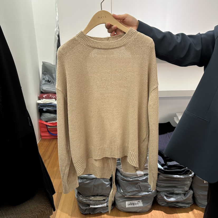 NAVE韓國直郵女士新品推薦人氣時尚熱賣職業真品26春夏針織衫NAVE針織衫圖色2