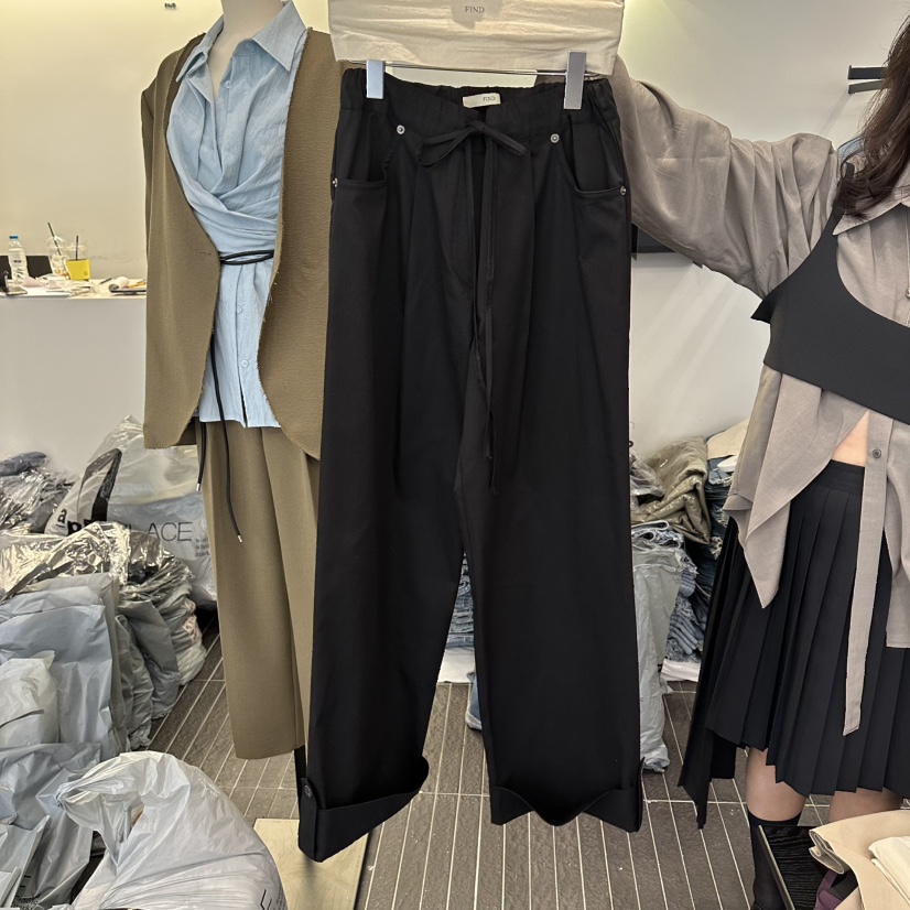 FIND-P韓國代購女士新品26春夏真品熱賣時尚推薦人氣休閑褲FIND-P休閑褲圖色3