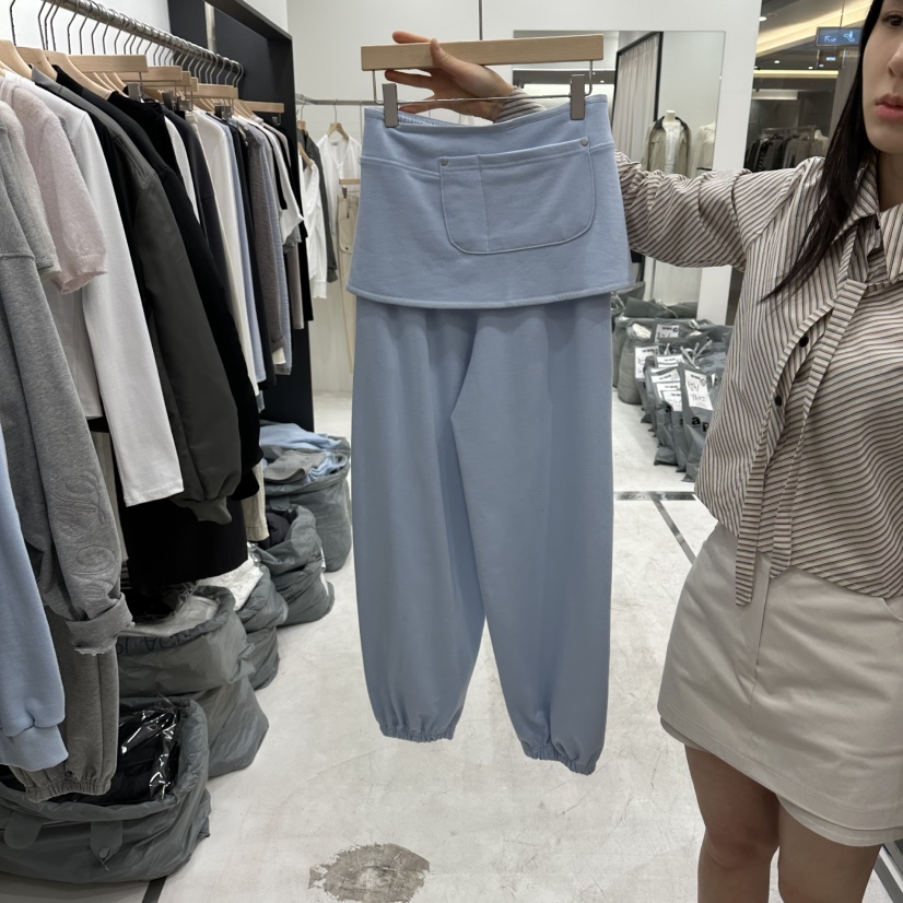 THE VALUE韓國直郵女裝新品推薦時尚人氣休閑職業裙褲腰帶THE VALUE裙褲