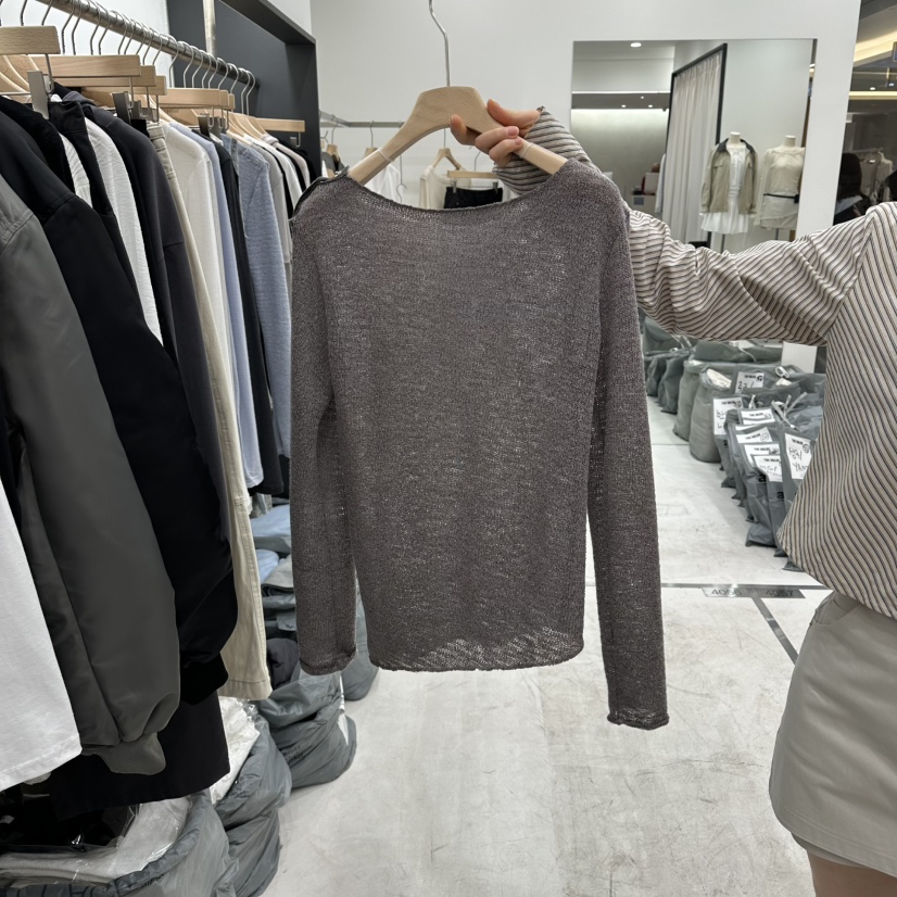 THE VALUE東大門代購女士新款26春夏休閑真品職業針織衫THE VALUE針織衫