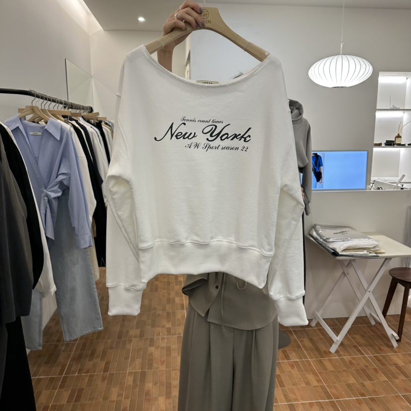 LOGON東大門實拍女士新品26春夏熱賣人氣真品休閑職業衛衣LOGON衛衣圖色1