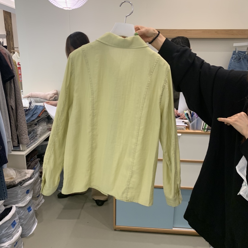 ARE東大門代購女裝新品推薦休閑職業熱賣26春夏襯衫蕾絲衫ARE YOU/ARE襯衫/蕾絲衫