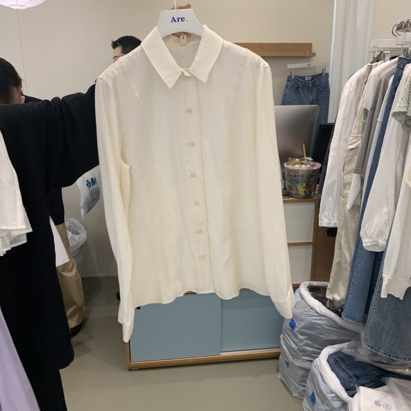 ARE東大門代購女裝新品推薦休閑職業熱賣26春夏襯衫蕾絲衫ARE YOU/ARE襯衫/蕾絲衫圖色3