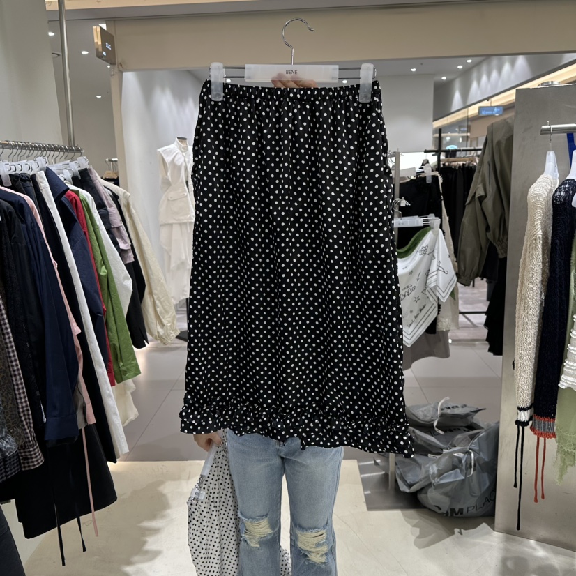 BENE韓國直郵女裝新品時尚26春夏休閑熱賣職業推薦人氣長裙BENE長裙圖色2