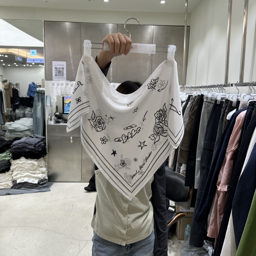 BENE東大門直郵女士新款時尚推薦職業真品人氣圍巾披肩圍巾BENE圍巾/披肩圖色1