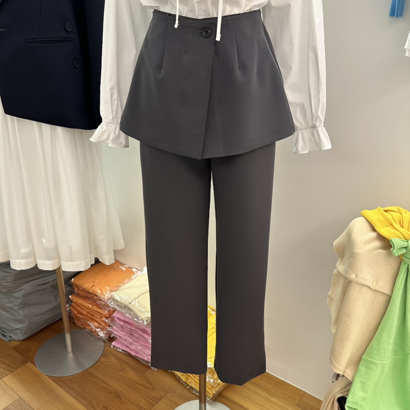 NAVE東大門直郵女裝新款時尚熱賣真品26春夏休閑人氣裙褲NAVE裙褲圖色1墨色