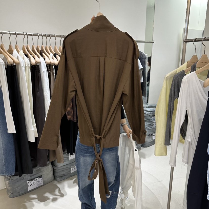 RENDER韓國直郵女裝新款人氣休閑真品26春夏推薦時尚夾克RENDER夾克