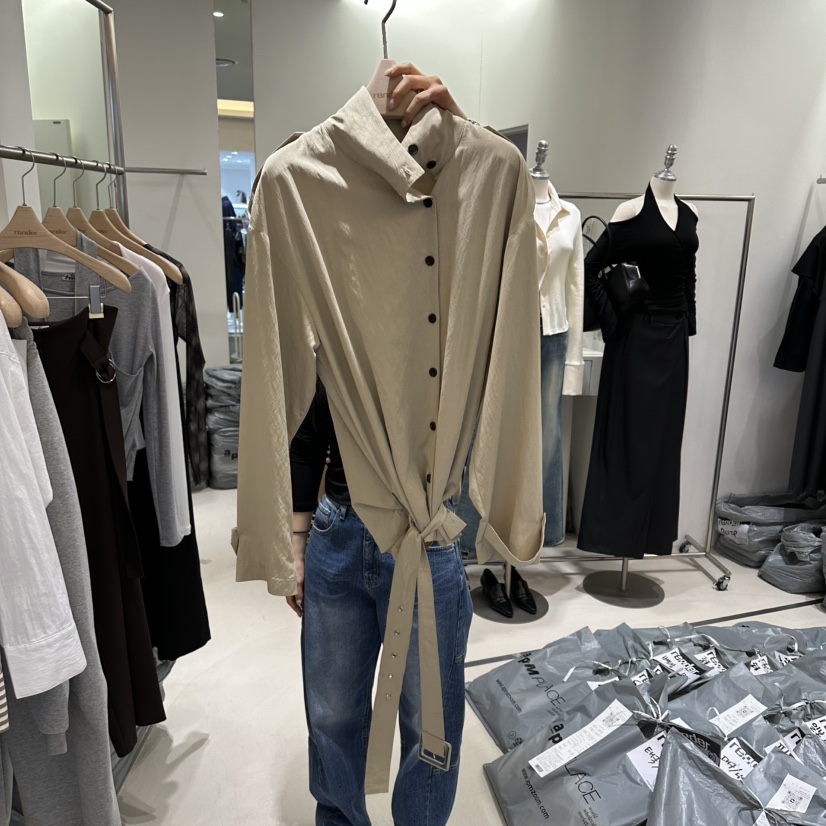 RENDER韓國直郵女裝新款人氣休閑真品26春夏推薦時尚夾克RENDER夾克圖色2