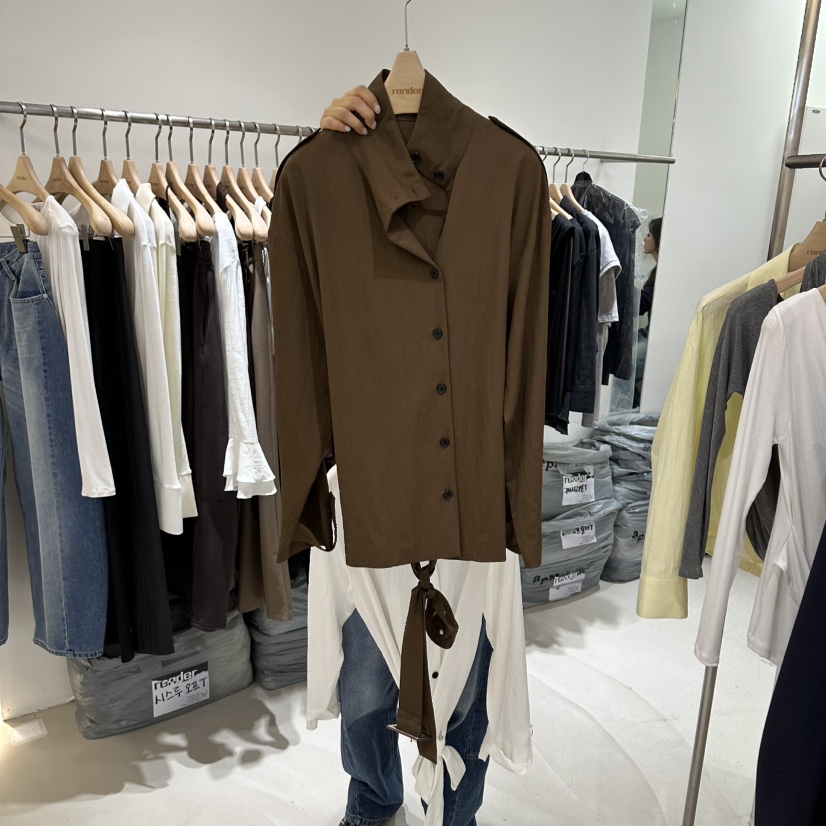 RENDER韓國直郵女裝新款人氣休閑真品26春夏推薦時尚夾克RENDER夾克圖色3