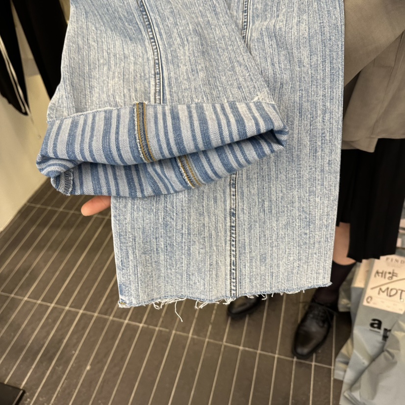 FIND-P東大門代購女士新款26春夏人氣休閑熱賣真品牛仔褲FIND-P牛仔褲