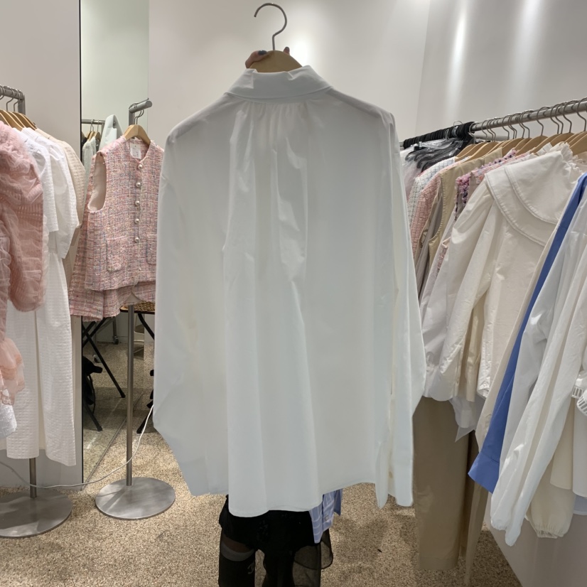 A東大門代購女士新品熱賣休閑職業時尚26春夏推薦襯衫蕾絲衫A STORE襯衫/蕾絲衫