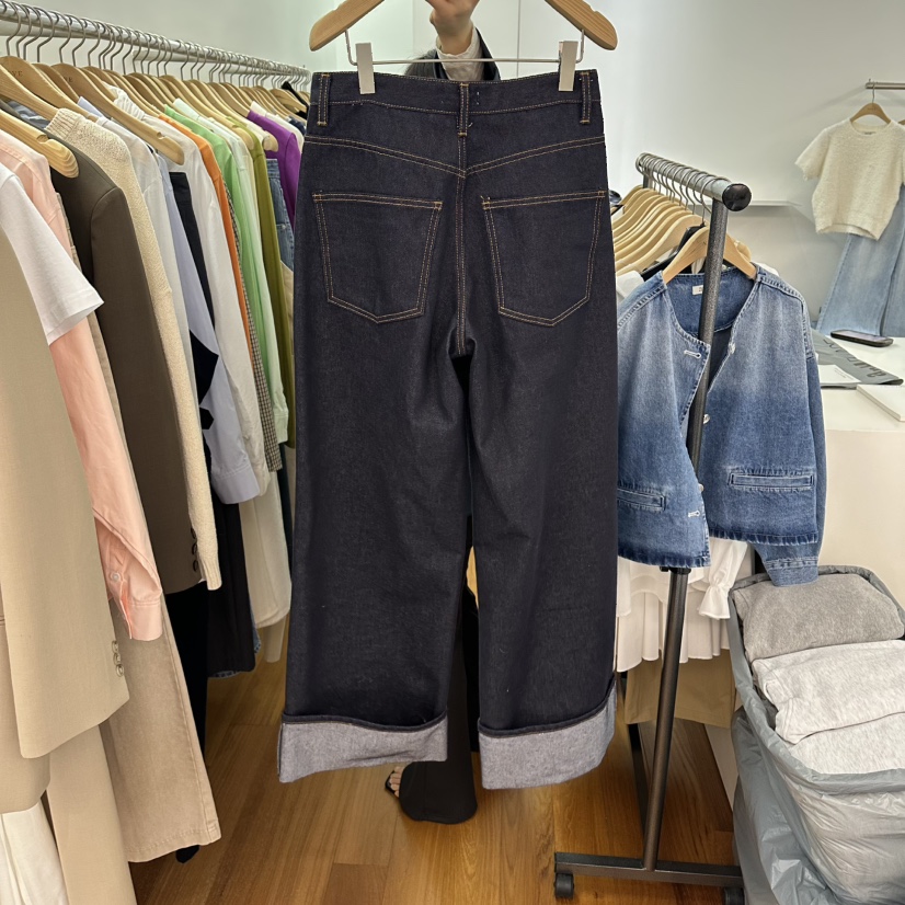 NAVE東大門代購女士新款休閑人氣職業時尚真品推薦牛仔褲NAVE牛仔褲