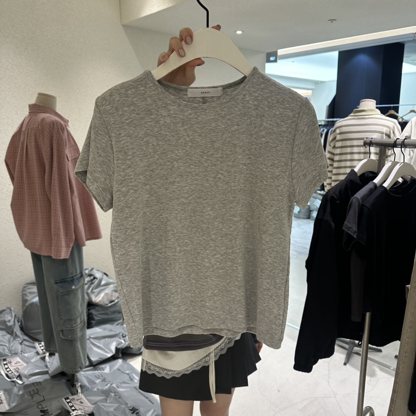 GRADE東大門實拍女士新款職業真品26春夏人氣熱賣時尚T恤GRADET恤圖色3