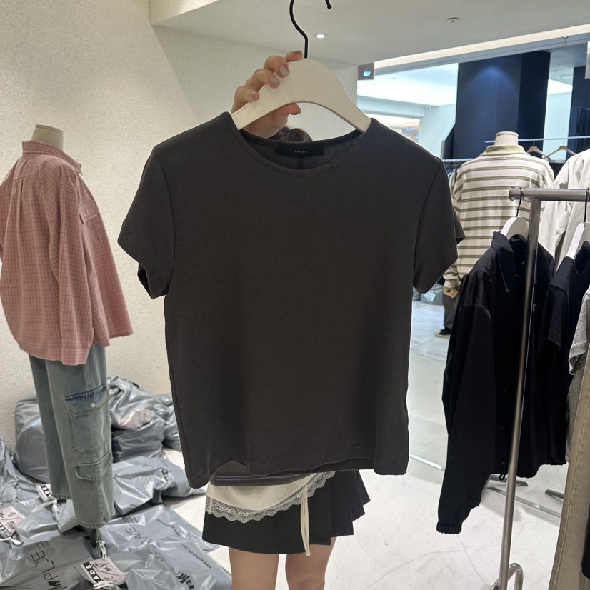 GRADE東大門實拍女士新款職業真品26春夏人氣熱賣時尚T恤GRADET恤圖色5